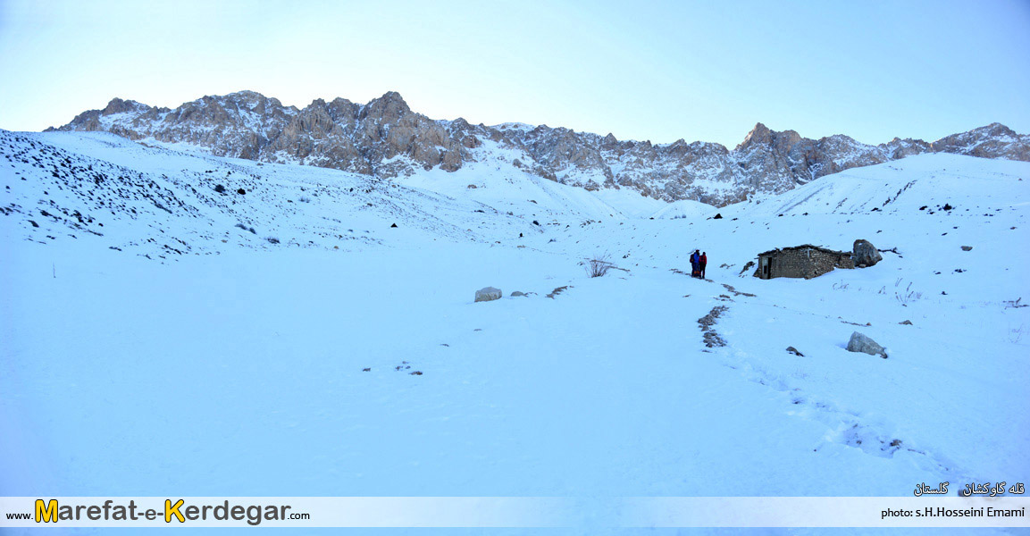 طبیعت زمستانی گرگان